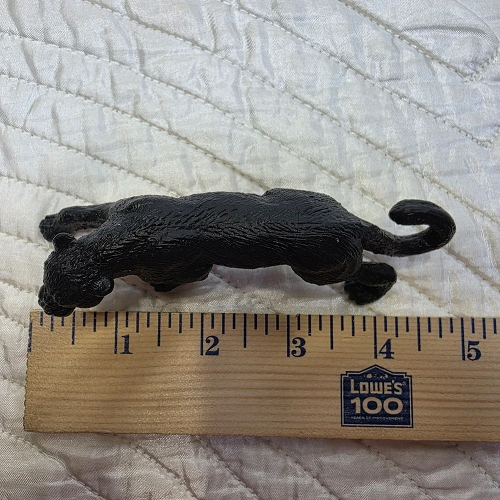 Safari Ltd 2006 BLACK PANTHER Leopard Adult Figure Wildlife Big Cat Figurine Toy